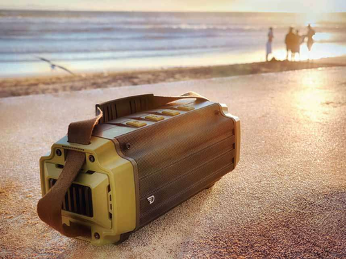 Dreamwave Tremor III Outdoor Bluetooth Speaker, 100W 107dB Loud, HiFi Sound, deep bass, Loud Stereo, IP66 Waterproof and Shockproof, Portable Wireless, Perfect for Camping, Backyard