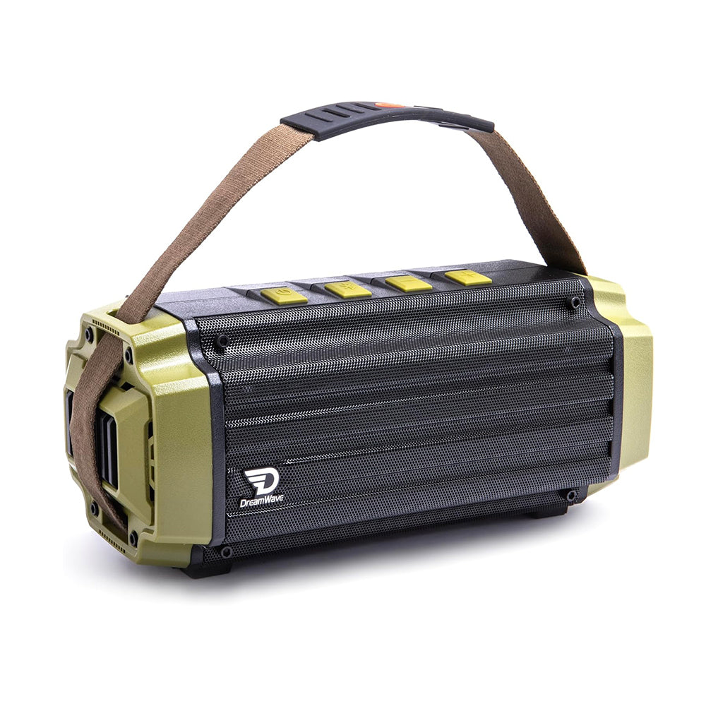 Dreamwave Tremor III Outdoor Bluetooth Speaker, 100W 107dB Loud, HiFi Sound, deep bass, Loud Stereo, IP66 Waterproof and Shockproof, Portable Wireless, Perfect for Camping, Backyard